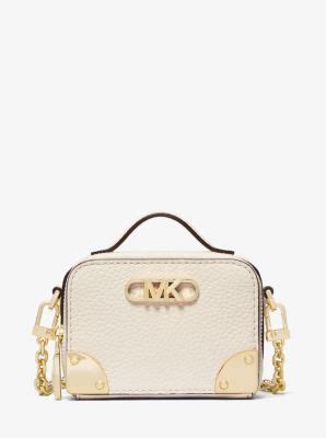 michael kors estelle|Estelle Micro Pebbled Leather Crossbody Bag.